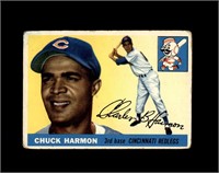 1955 Topps #82 Chuck Harmon P/F to GD+