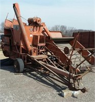 Allis Chalmers pull type pto driven combine,