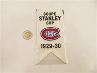 Bannière Coupe Stanley 1929-30 Centenaire,