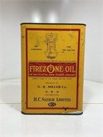 Firezone Oil Imperial Gallon Tin