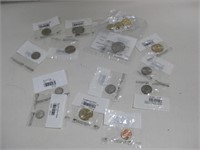 Assorted Denomination Coins Some W/ Silver Content