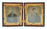 Pair of Ambrotypes of Couple