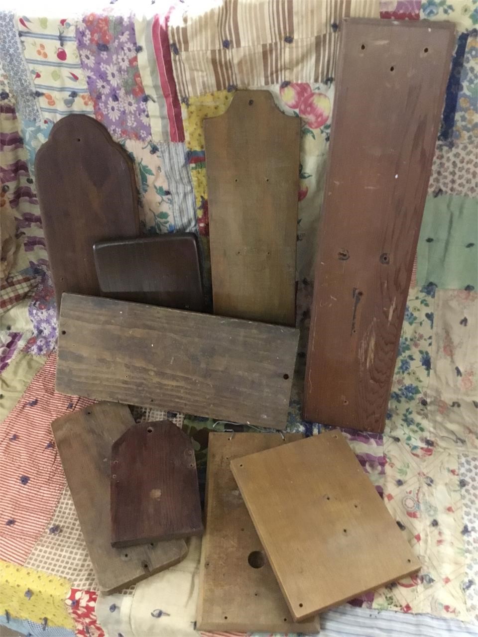 Group lot of various wall grinder backboards