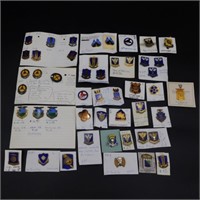 (48) World War II era pin badges, many are