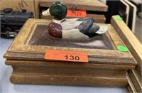 VTG DUCK JEWELRY BOX