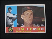 1960 TOPPS #440 JIM LEMON SENATORS VINTAGE