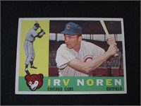 1960 TOPPS #433 IRV NOREN CUBS VINTAGE