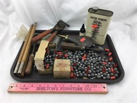 Austin Powder, Lead Balls, Antique Cleaning Rod