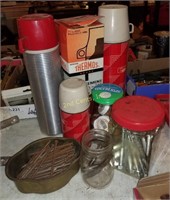 Hardware & Thermos Lot