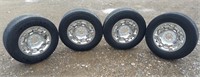 Set of 4-- Ford Rims and Tires