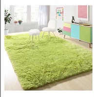 PAGISOFE Green Grass Rugs for Bedroom