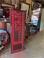 NEW Large Electronic Display Sign