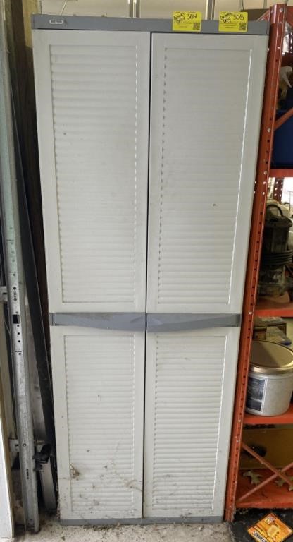 Plastic Storage Cabinet and Contents Inc.  Knife