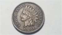 1904 Indian Head Cent Penny High Grade