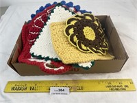 Vintage Crochet Items - Pot Holders - Etc.