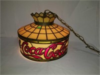 Vintage Coca Cola Hanging Lamp