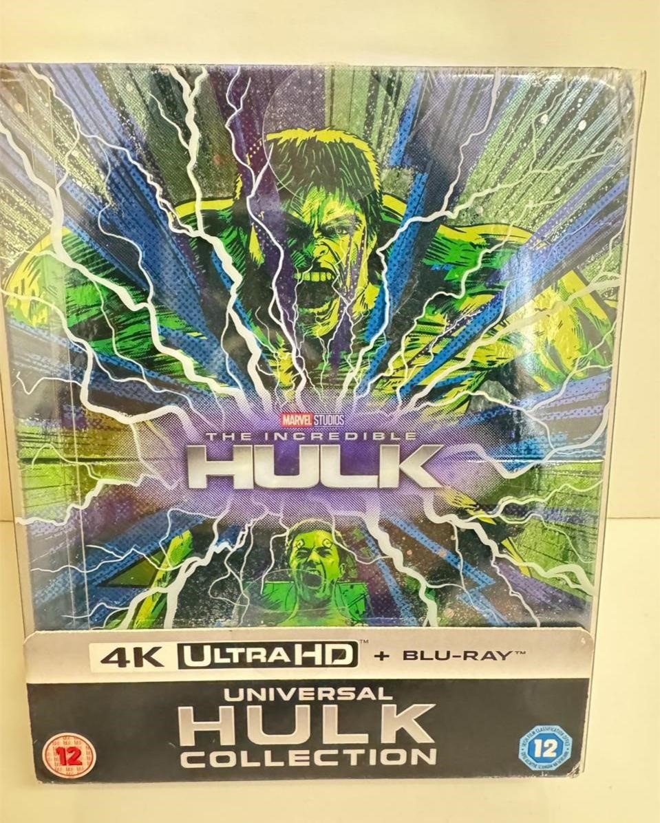 Universal Hulk Collection Steelbook 4K + Blu-Ray