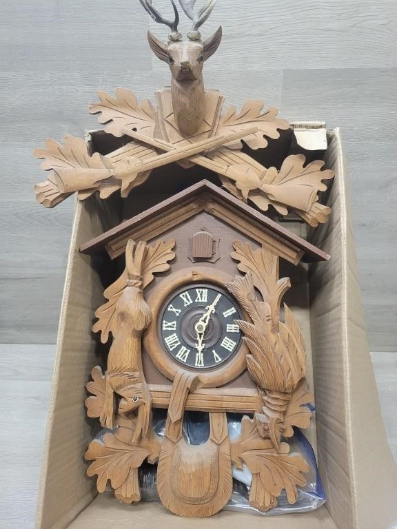 Vintage Eight-day Cuckoo Clock