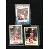 Three Michael Jordan Cards
