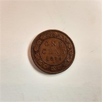 1876 H Canada large cent