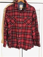 BLAKE SHELTON LANDS' END FLANNEL SHIRT 2XL