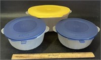 SNAP LID SORAGE BOWL SET-2+1