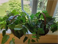 Artificial Ivy Plants in Baskets