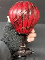 9" Hot Air Balloon Desk Lamp, Chipped