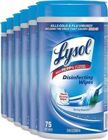 Lysol Disinfecting Wipes - 6 Pack