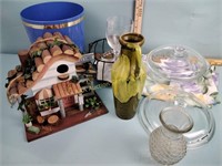 Vase, wastebasket, baking dish, decor
