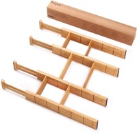 POLYWIT BAMBOO DRAWER DIVIDER SYSTEM