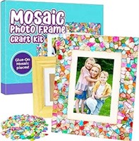 PURPLE LADYBUG Decorate Your Own Mosaic Photo Fram