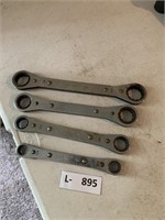 (4) SNAP-ON Ratcheting Wrenches