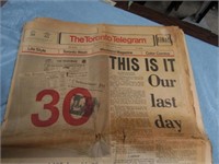 Last Edition Toronto Telegram