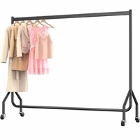 N8184  Nefoso Clothes Rack - Rolling Organizer