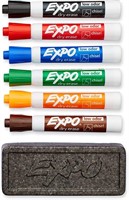 EXPO Dry Erase Set, Chisel Tip, Assorted Colors