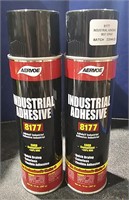 2 Cans Industrial Adhesive 8177