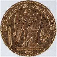 19TH CENTURY FRENCH GOLD COIN
