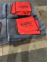 (X3) Military Issue Fire Blankets, 5'x6', w/ stora