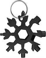 18-in-1 Snowflake Multi-Tool Stainless Steel
