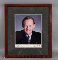 Signed & Dedicated Jean Chretien Photograph