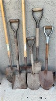 6 shovels