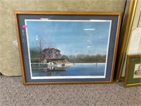 The " Home Place" Franklin Saye Local Print