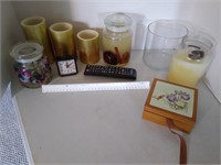 Candles  Glass Vase Coasters & More