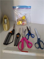 Assorted Scissors Tape Dispenser & Mouse Traps