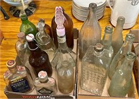 Old Beer, Liquor & Pop Bottles