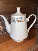 Vintage China Pearl Porcelain Teapot