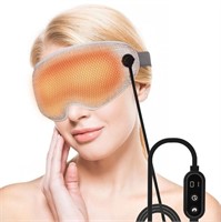 ($26) Heated Sleep Eye Mask 3D