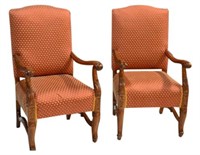 Pair of South American Regence Style Fauteuls
