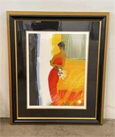 Emile Bellet Signed and Numbered Lithograph w/ COA